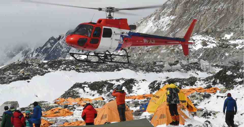 Heli Evacuation While Trekking in Nepal